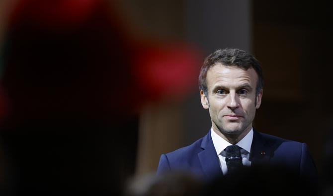 Le président français Emmanuel Macron discute des relations entre la Louisiane et la France au New Orleans Museum of Art (NOMA) à la Nouvelle-Orléans, en Louisiane, le 2 décembre 2022. (Photo, AFP)