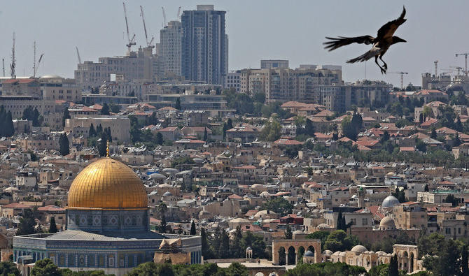 Vue du complexe de la mosquée Al-Aqsa et de son Dôme du Rocher dans la vieille ville de Jérusalem (Photo, AFP).