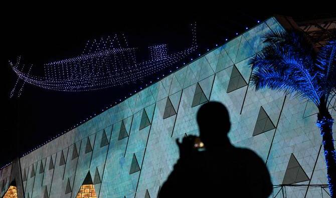 Le Grand Musée Egyptien, le plus grand musée archéologique au monde consacré à une seule civilisation, a officiellement ouvert ses portes (AFP).